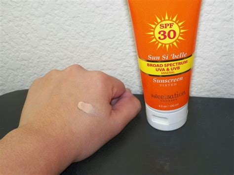 mygreatfinds: Sun Si'belle Broad Spectrum Tinted Sunscreen SPF30 Review