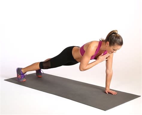 Plank With Shoulder Tap | 5-Minute Ab Workout of Bodyweight Exercises | POPSUGAR Fitness Photo 3