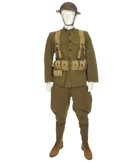 U.S. Army WWI Combat Uniform - Eastern Costume | Combat uniforms, American uniform, Us army uniforms