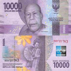 portrait de Frans Kaisiepo #indonesie #indonesia #rupiah #currency #travel #toursime #banknote ...