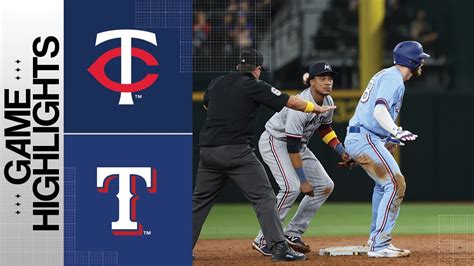 Twins vs. Rangers Game Highlights (9/3/23) | MLB Highlights - YouTube