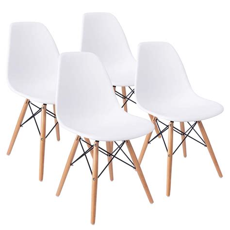 Buy Furmax Pre Assembled Modern Style Dining Chair Mid Century Modern ...