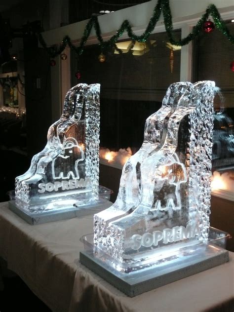 Ice Luges - Ice Decor - Vancouver Ice Sculptures