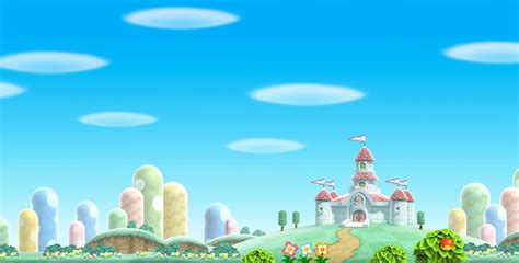 File:NKC Mushroom Kingdom Background.jpg - Super Mario Wiki, the Mario encyclopedia