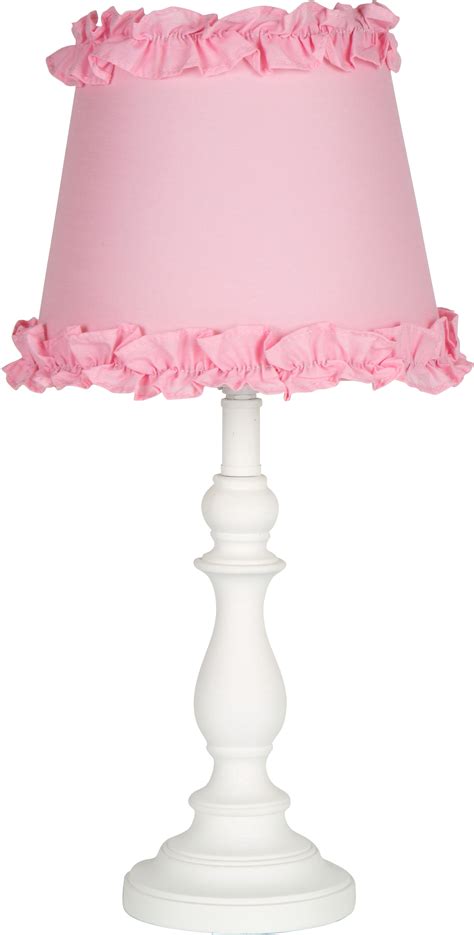 Ruffles Girls Table Lamp - Pink Shade - Walmart.com