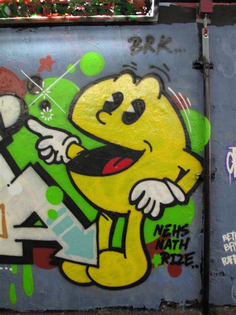 Pac Man graffiti | duncan c | Flickr