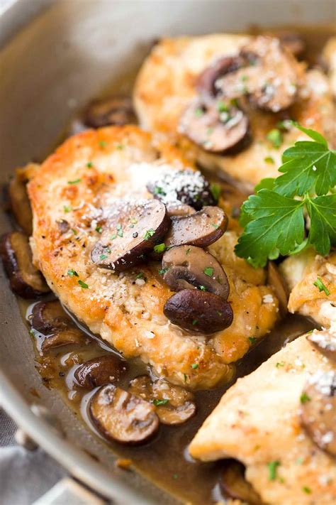 Easy Chicken Marsala Recipe with Mushrooms | Jessica Gavin