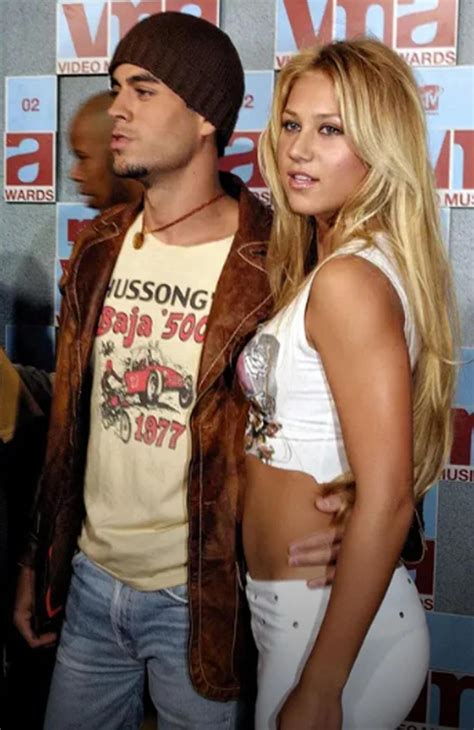 Enrique Iglesias And Anna Kournikova 2014