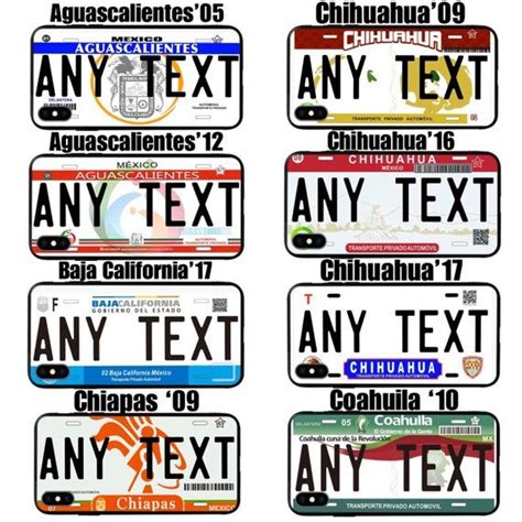 Custom Mexico License Plate Phone Cases & More - Etsy | License plate ...