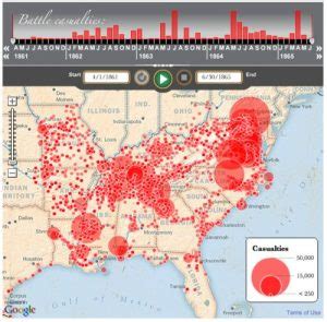 Infographic: Casualties of the American Civil War | Schoolshistory.org.uk