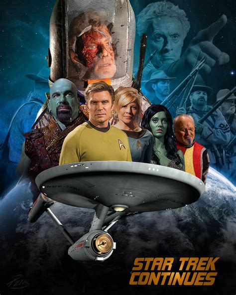 Star Trek Continues Guest Stars by PZNS on DeviantArt