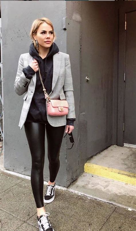 Black Leggings Outfit Ideas – ADDICFASHION