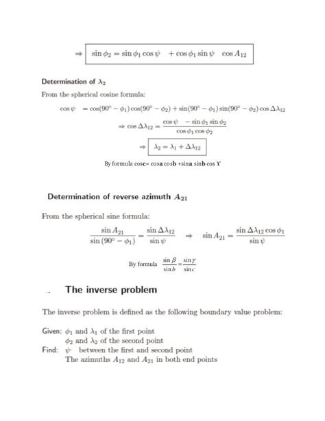 Problem of Geodesy