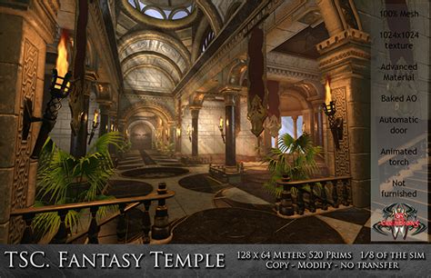 Second Life Marketplace - TSC Fantasy Temple