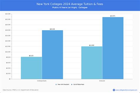 New York Public Colleges 2024 Tuition Comparison