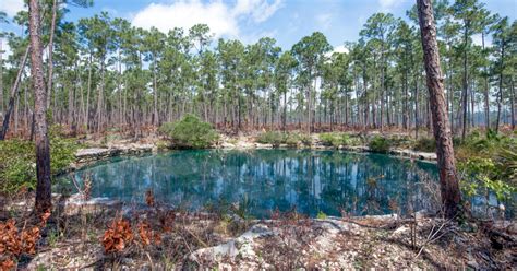 Blue Hole Abaco Bahamas - Bahamas Air Tours