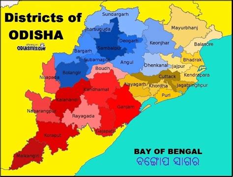 Odisha districts list