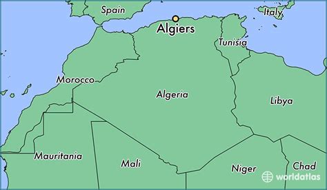 Where is Algiers, Algeria? / Algiers, Alger Map - WorldAtlas.com