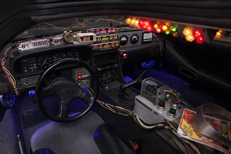 Inside the DeLorean : r/BacktotheFuture