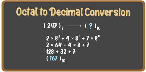 Converting Decimal To Octal