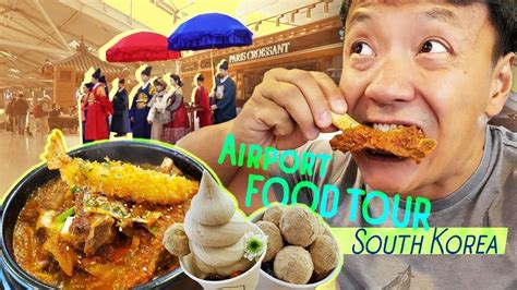 SPICY Korean SHORT RIBS & Airport FOOD TOUR of Incheon in Seoul South Korea Korean Short Ribs ...