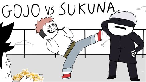 GOJO VS SUKUNA - JUJUTSU KAISEN (Animação) - YouTube