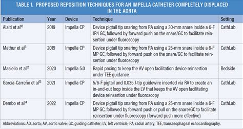 Technical Tips for Inserting and Positioning the Impella Device ...