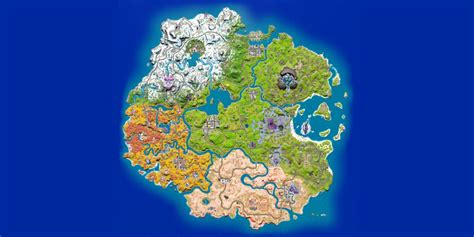 Fortnite's Chapter 3 Season 4 Map And Points Of Interest Revealed