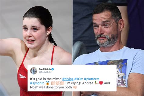 First Dates star Fred Sirieix in tears as 17-year-old daughter Andrea wins second Commonwealth ...