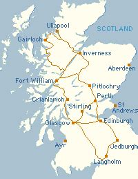 Fort William Scotland Map | Zip Code Map