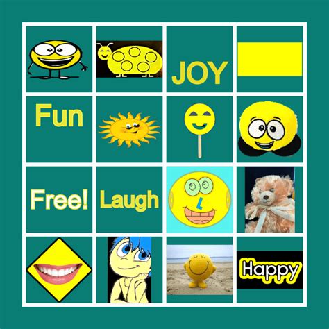 Happy Bingo Card