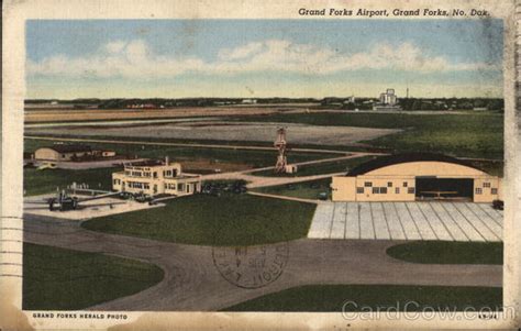 Grand Forks Airport North Dakota Postcard