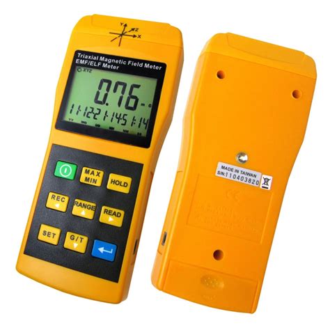 Handheld Portable Gauge for Computer 3-Axis Gauss EMF ELF Meter ...