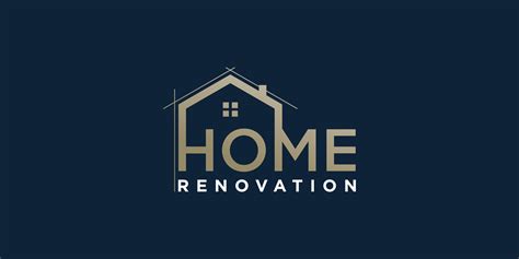 Home logo vector with creative concept for renovation building company ...