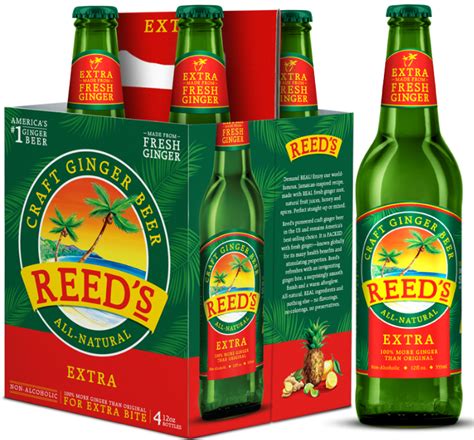 REEDS GINGER BEER - EXTRA GINGER (6/4PK) « redstonefoods.com