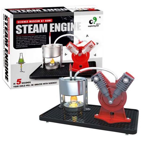 Steam Engine DIY Kit To Build - Top Children Steam Engine Model Kit ...