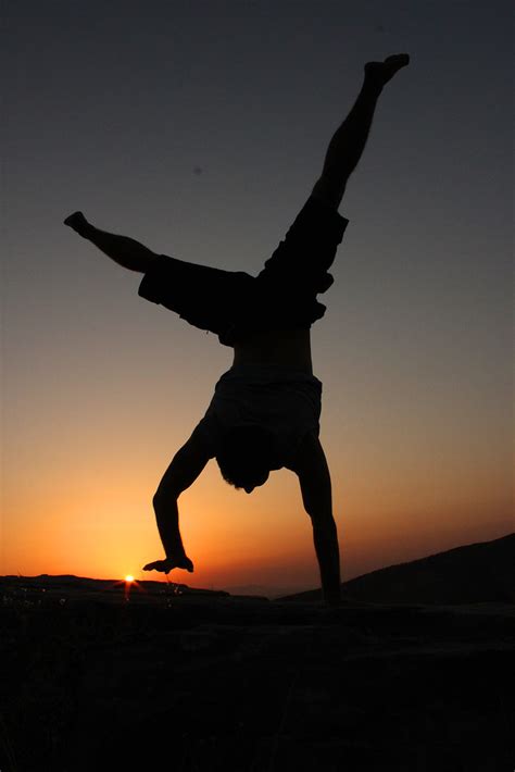 Cartwheel Silhouette | azorlu | Flickr