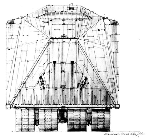 Words For Pictures | Sandcrawler concept art by Joe Johnston