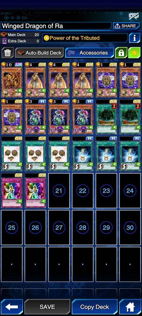 Any improvements to make this Winged Dragon of Ra deck more consistent and less "stall until you ...