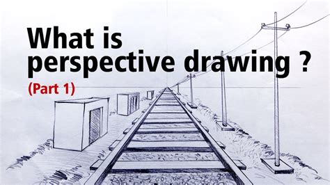 What is perspective drawing ? (PART 1) - YouTube