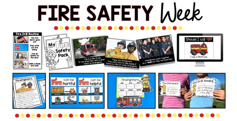 Fire Safety Week - FREE activities - Kindergarten and First Grade ...