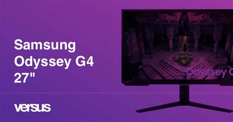 Samsung Odyssey G4 27" review | 66 facts and highlights