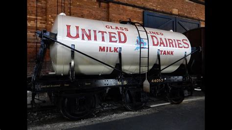 The milk train - United Dairies tanker - YouTube