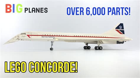 LEGO Concorde full Speed Build!! - YouTube