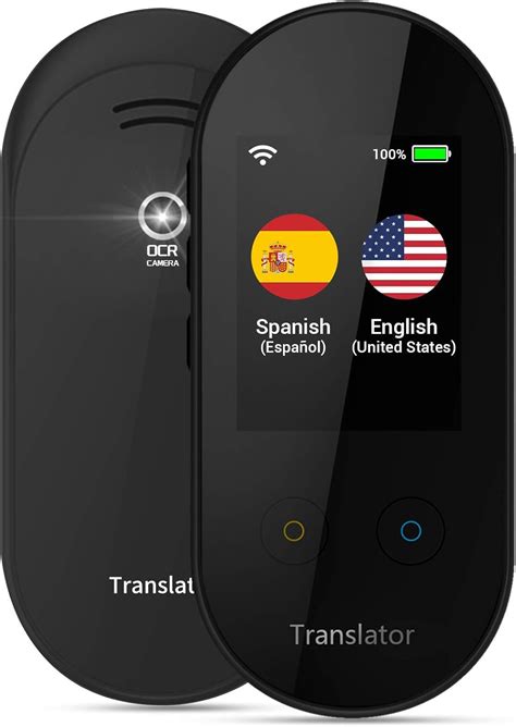 ANFIER Language Translator Device with Offline Translation, AI Voice ...