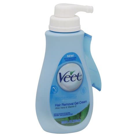 Veet Hair Removal Gel Cream, Sensitive Formula, 13.5 fl oz (400 ml)