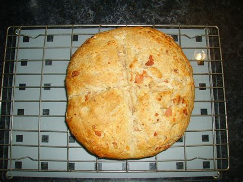 The Baking Lodge: Cheese And Bacon Cob Loaf