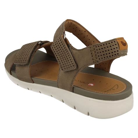 Ladies Clarks Unstructured Summer Sandals Un Saffron | eBay