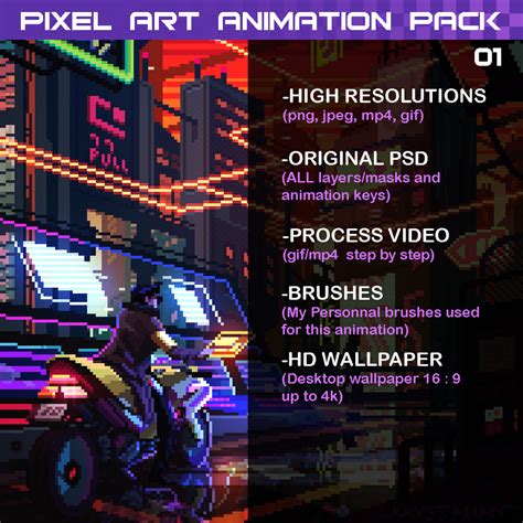 Pixel Art Animation / Pack 01