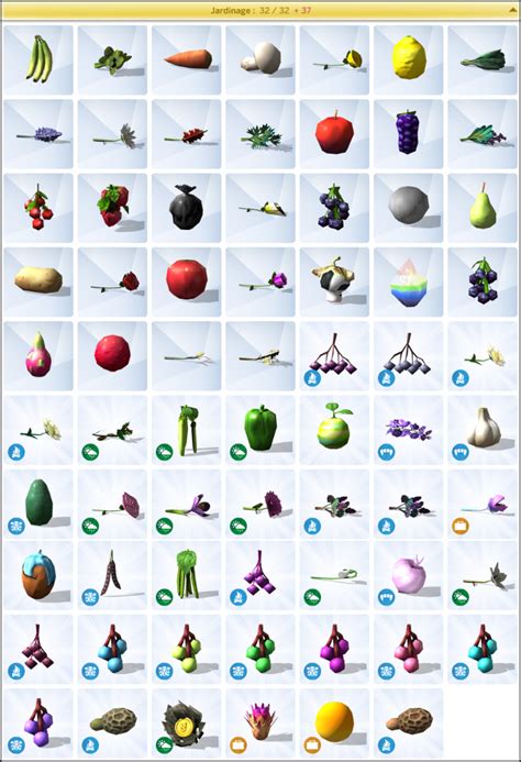 Sims 4 Plant Collection List - BEST GAMES WALKTHROUGH